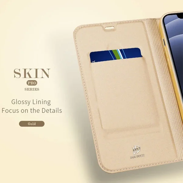 iPhone 12 Mini Kapaklı Kılıf – Manyetik Flip Case & Kartlık