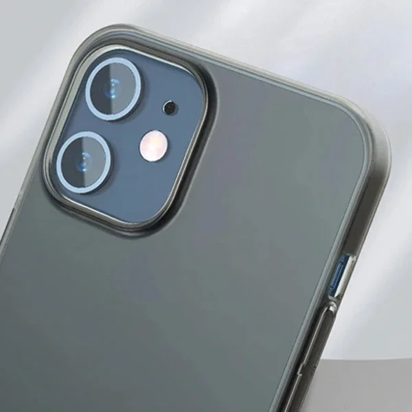 iPhone 12 Mini Kılıf 5.4" Şeffaf Mat PP Ultra İnce Koruyucu