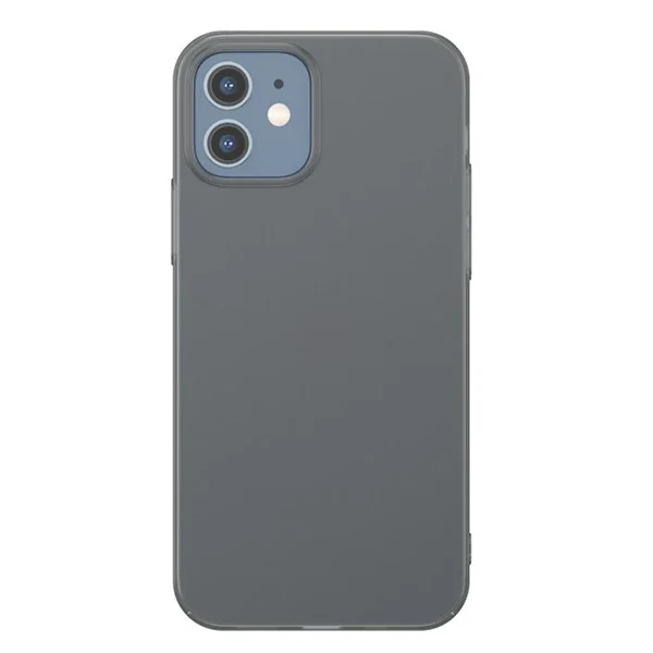 iPhone 12 Mini Kılıf 5.4" Şeffaf Mat PP Ultra İnce Koruyucu