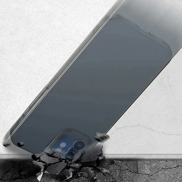 iPhone 12 Mini Kılıf 5.4" Şeffaf Mat PP Ultra İnce Koruyucu