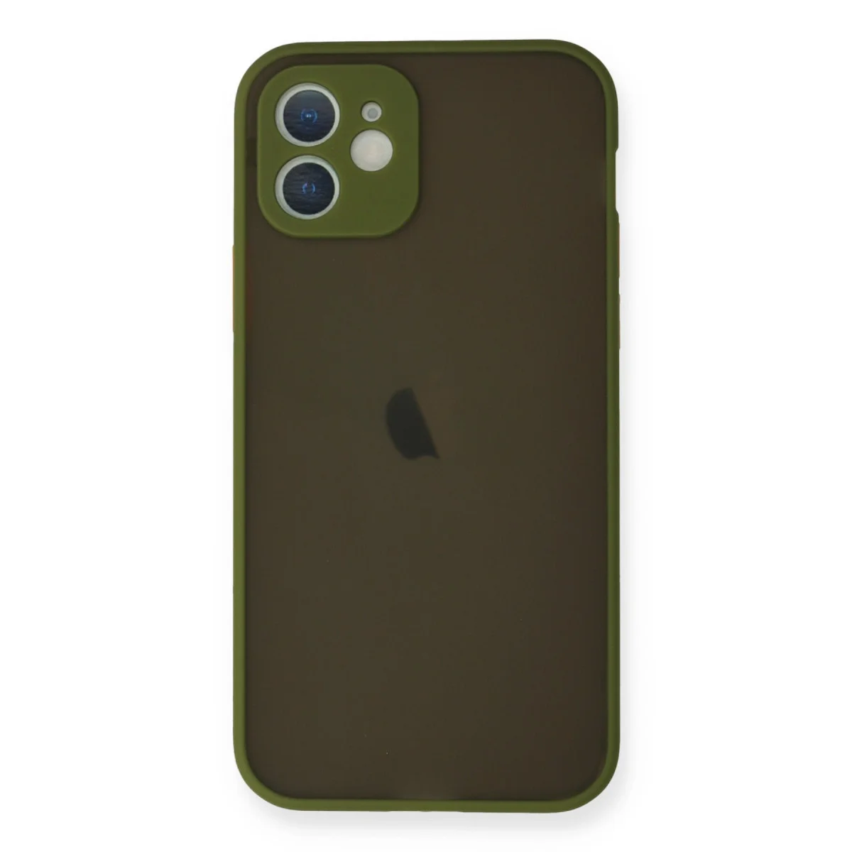 iPhone 12 Mini Montreal Silikon Kılıf - Açık Yeşil, Yüksek Koruma ve Modern Tasarım