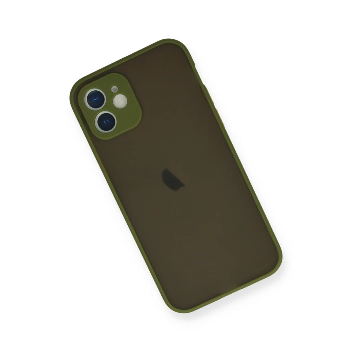 iPhone 12 Mini Montreal Silikon Kılıf - Açık Yeşil, Yüksek Koruma ve Modern Tasarım