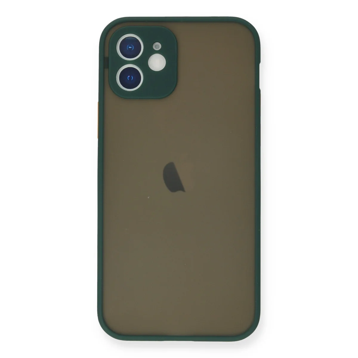 iPhone 12 Mini Montreal Silikon Kılıf - Yeşil, Tam Koruma ve Şık Tasarım