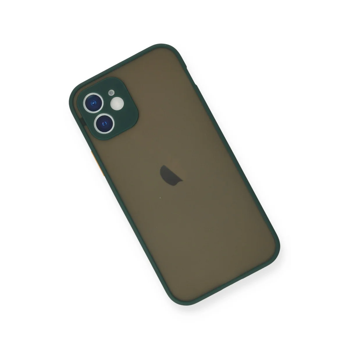 iPhone 12 Mini Montreal Silikon Kılıf - Yeşil, Tam Koruma ve Şık Tasarım