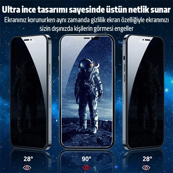 İPhone 12 Mini Privacy Gizli Hayalet Tempered Cam Ekran Koruyucu-1852 İPhone 12 Mini Privacy Gizli Hayalet Tempered Cam Ekran Koruyucu-1852