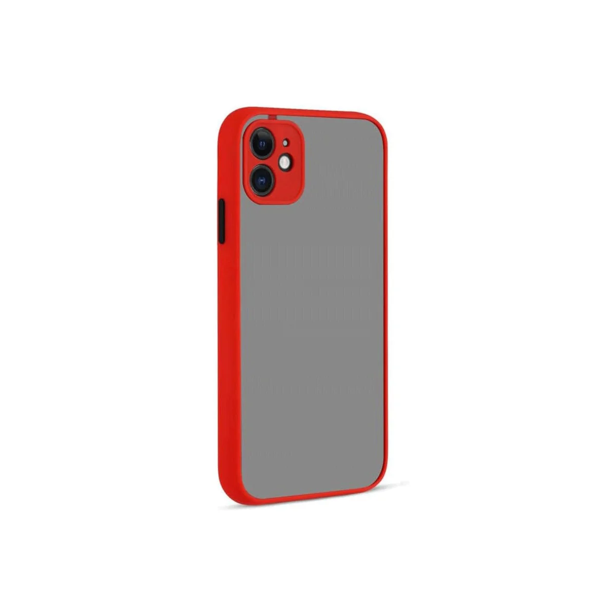 iPhone 12 Montreal Silikon Kılıf Kırmızı – Kamera Korumalı, Darbe Emici ve Şık Tasarım