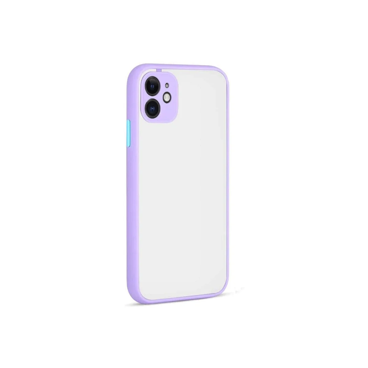 iPhone 12 Montreal Silikon Kılıf - Mor Mat Koruma ve Yüksek Performans