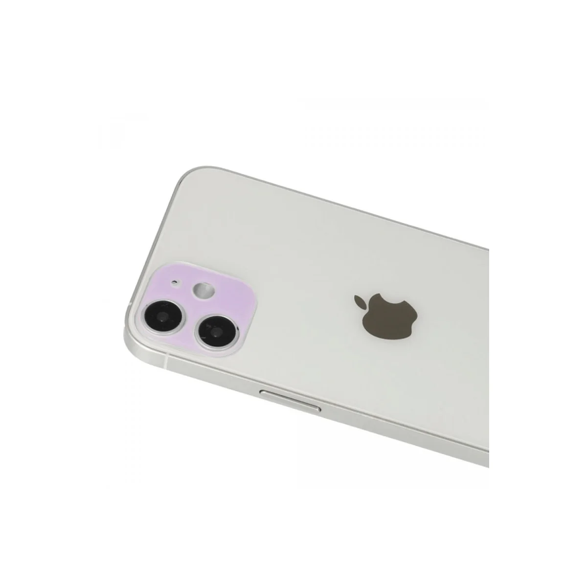 iPhone 12 Mor Rainbow Kamera Lens Koruma Camı - Optik Kalite ve Çizilmelere Karşı Güçlü Koruma