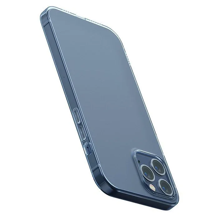 iPhone 12 Pro 6.1 Şeffaf Silikon Kılıf - Çizilmeye Karşı Dayanıklı Ince Tasarım