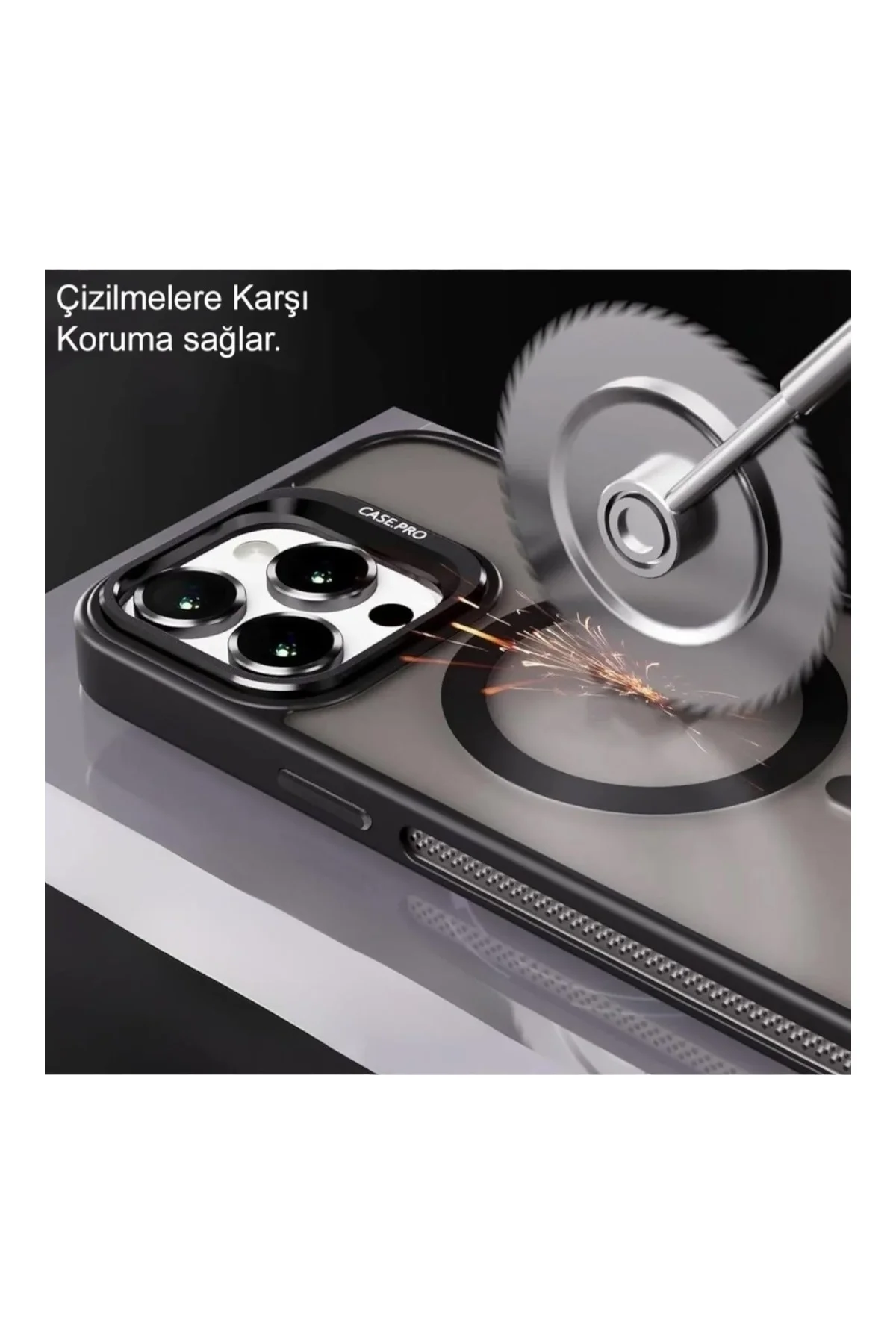 iPhone 12 Pro 6.1" StandGuard MagSafe Kılıf + Lens Koruma Titanyum Grisi Fiyatı, Yorumları ve Özellikleri