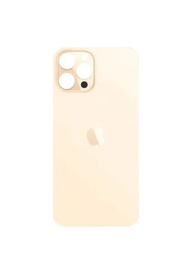 iPhone 12 Pro Arka Pil Kapağı (Cam) GOLD iPhone 12 Pro Arka Pil Kapağı (Cam) GOLD