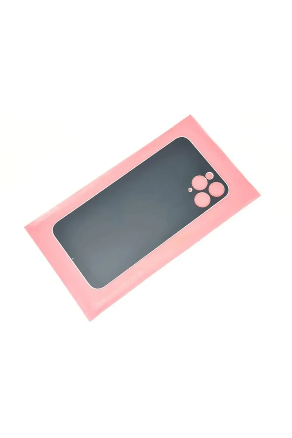 Iphone 12 Pro Arka Pil Batarya Kapağı (Cam) Gri