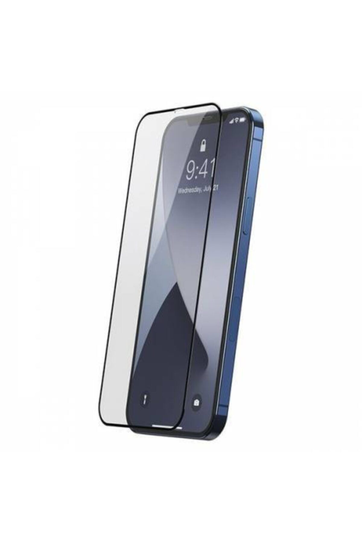 Iphone 12 Pro Full 3d Siyah Seramic Ekran Koruyucu Blue Team