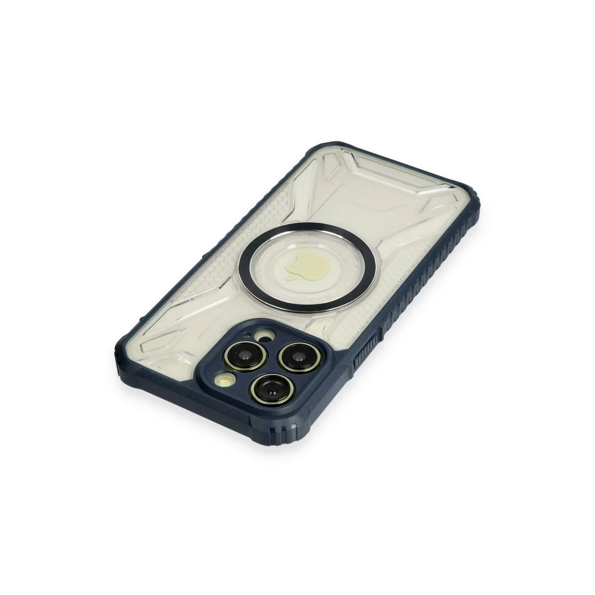 iPhone 12 Pro ile Uyumlu Prag Magneticsafe Kılıf - Lacivert
