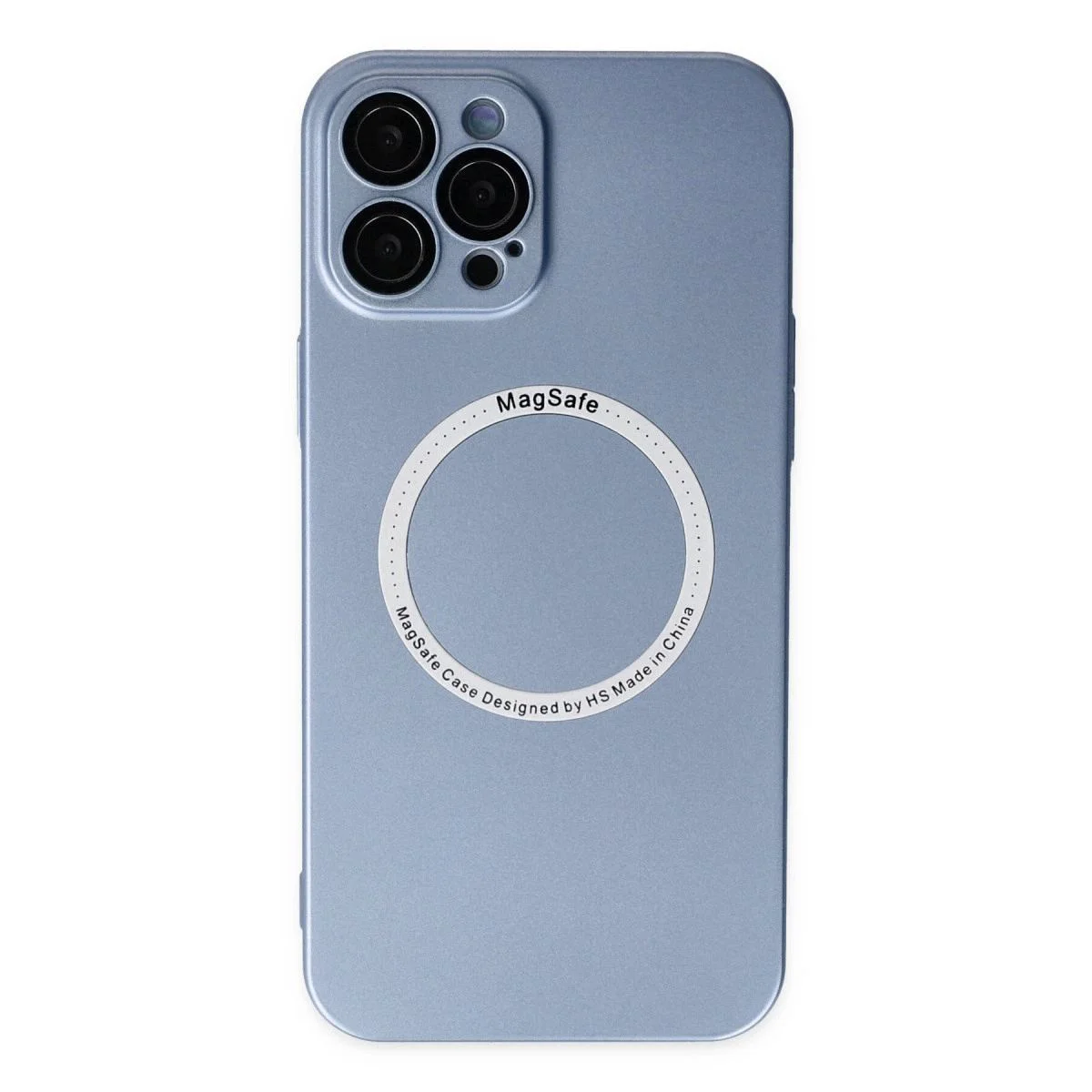 iPhone 12 Pro ile Uyumlu Magneticsafe Lensli Silikon Kılıf - Sierra Blue Fiyatı, Yorumları ve Özellikleri