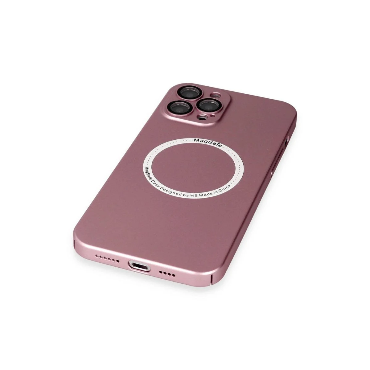 iPhone 12 Pro ile Uyumlu Magneticsafe Lens Silikon Kılıf - Rose Gold | Magsafe Destekli Tam Koruma Fiyatı, Yorumları ve Özellikleri