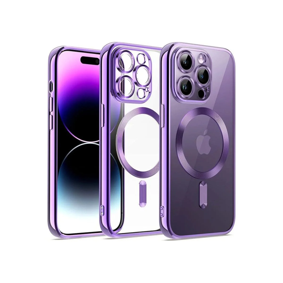 iPhone 12 Pro ile Uyumlu Kılıf Kross Magneticsafe Kapak - Mor Fiyatı, Yorumları ve Özellikleri