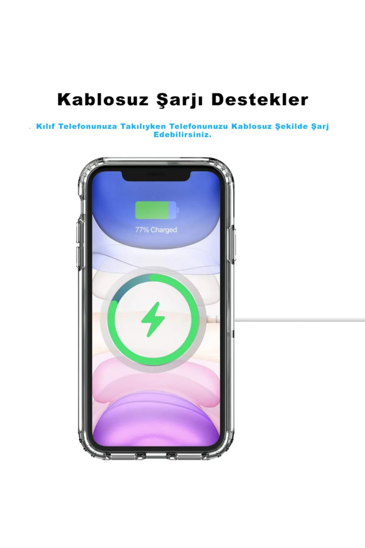 Just Cheap Store İphone 12 Pro Kilif Kamera Lens Korumali Magsafe Destekli Şeffaf 