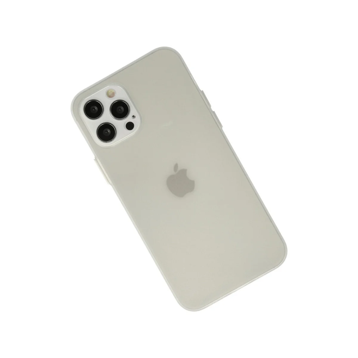 iPhone 12 Pro Kılıf - Puma Silikon Mat Şeffaf ve Kamera Korumalı
