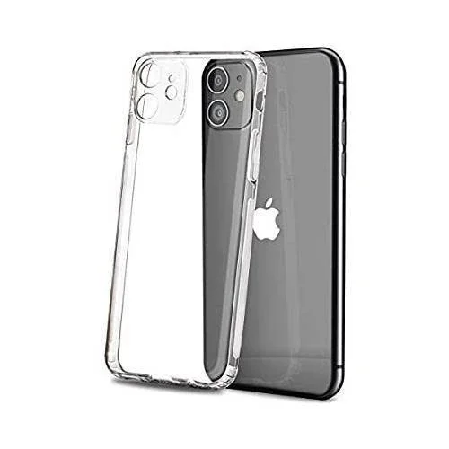 iPhone 12 Pro Kılıfı 6.1'' Darbe Emici Şeffaf Silikon Kamera Koruyucu