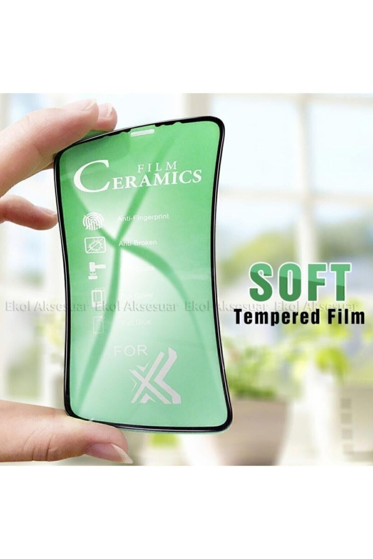Iphone 12 Pro Max Ekran Koruyucu 9d Tam Kaplayan Seramik Kırılmaz