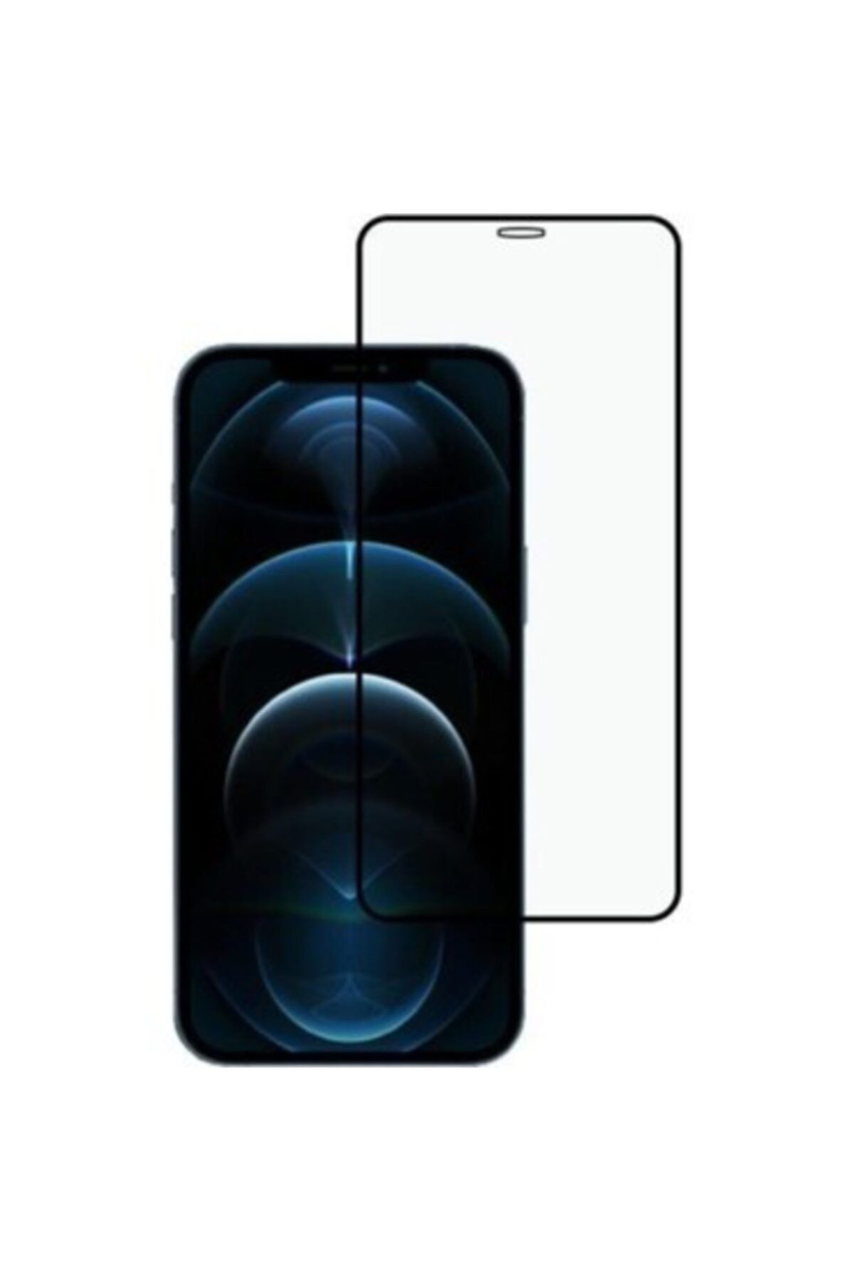 Iphone 12 Pro Max Full 3d Siyah Seramic Ekran Koruyucu Blue Team
