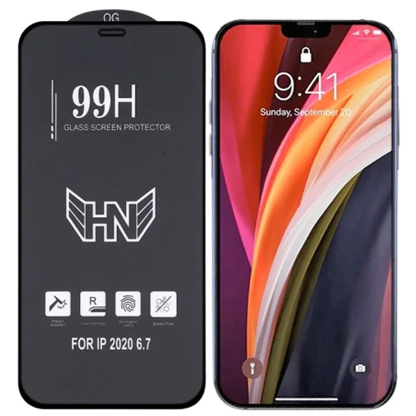 iPhone 12 Pro Max 6.7 3D Full High Aluminum Tempered Cam Ekran Koruyucu-1852 iPhone 12 Pro Max 6.7 3D Full High Aluminum Tempered Cam Ekran Koruyucu-1852