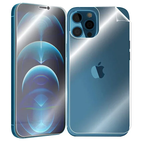 İPhone 12 Pro Max 6.7 Film Ön Arka Full Koruyucu Membran Nano Hidrojel Koruyucu Set-1852 İPhone 12 Pro Max 6.7 Film Ön Arka Full Koruyucu Membran Nano Hidrojel Koruyucu Set-1852