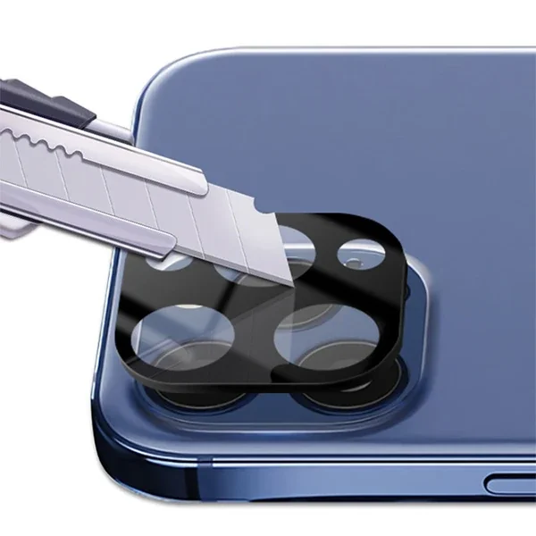 iPhone 12 Pro Max 6.7 3D Full Kaplama Kamera Lens Cam Koruyucu – Çizilmez Kırılmaz Temper Cam