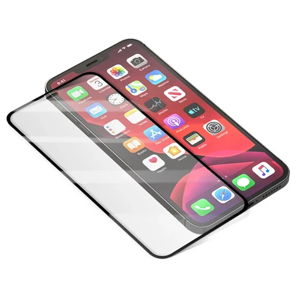 İPhone 12 Pro Max 6.7 Full Glue Tempered Cam Ekran Koruyucu Full Kaplama-1852 İPhone 12 Pro Max 6.7 Full Glue Tempered Cam Ekran Koruyucu Full Kaplama-1852