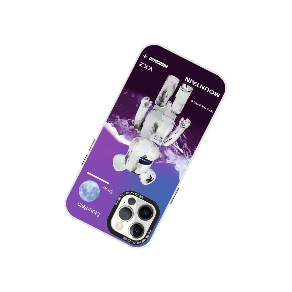 iPhone 12 Pro Max Estoril Desenli Kılıf - Pürüzsüz Dokulu ve Kir Tutmaz Kapak