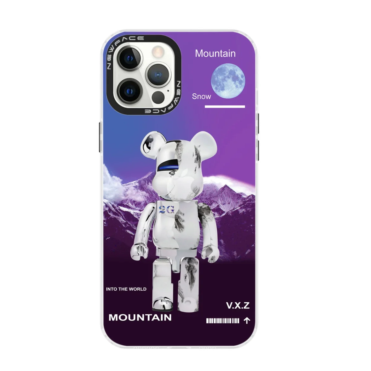iPhone 12 Pro Max Estoril Desenli Kılıf - Pürüzsüz Dokulu ve Kir Tutmaz Kapak