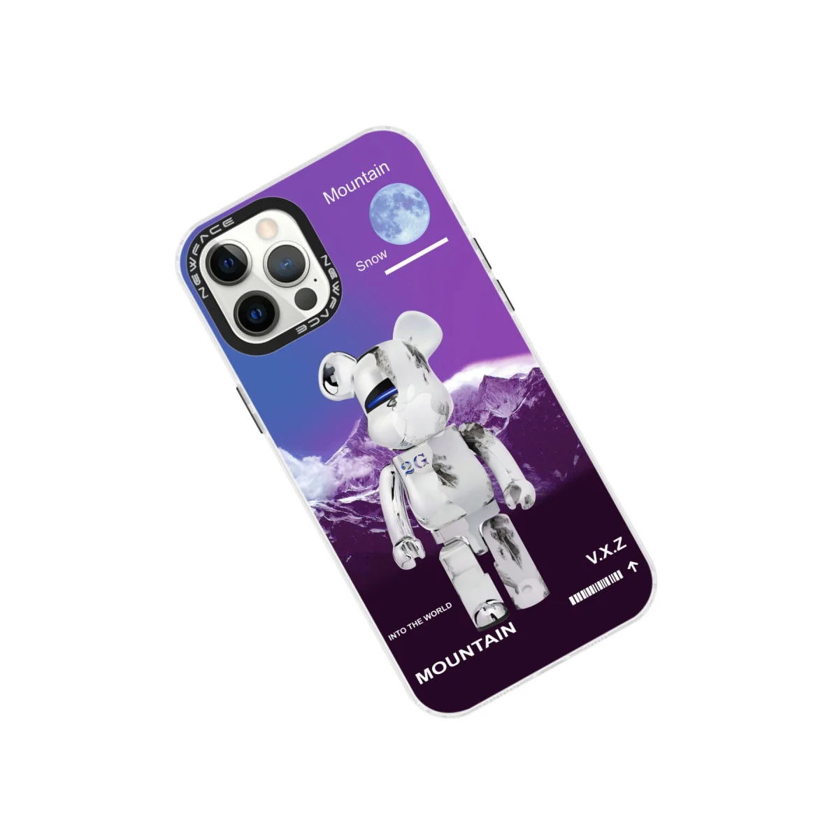 iPhone 12 Pro Max Estoril Desenli Kılıf - Pürüzsüz Dokulu ve Kir Tutmaz Kapak