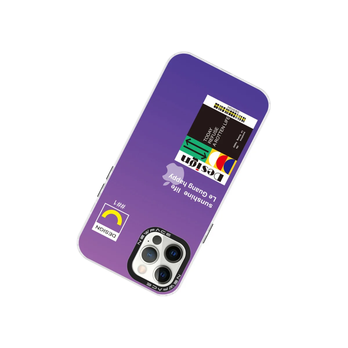 iPhone 12 Pro Max Estoril Desenli Kapak - Mat, Pürüzsüz ve Kamera Korumalı