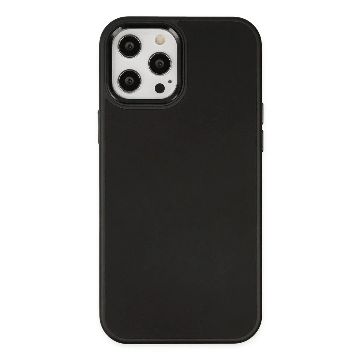 iPhone 12 Pro Max ile Uyumlu Asya Deri Silikon Kılıf - Siyah Fiyatı, Yorumları ve Özellikleri