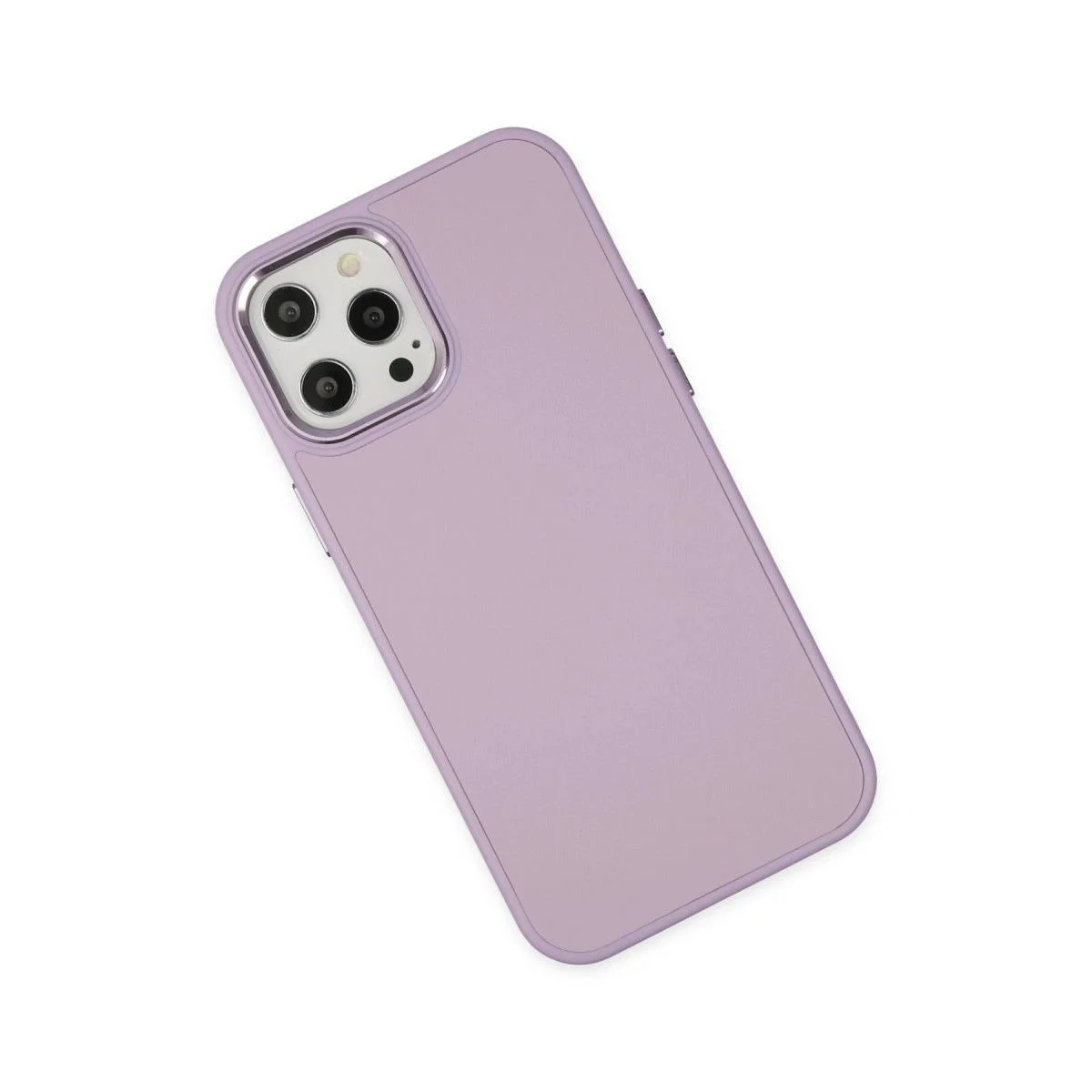 iPhone 12 Pro Max ile Uyumlu Asya Deri Silikon Kılıf - Lila Fiyatı, Yorumları ve Özellikleri