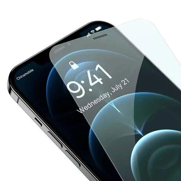iPhone 12 Pro Max Kırılmaz Cam Ekran Koruyucu 2'li Set - 0.3 mm Ultra İnce