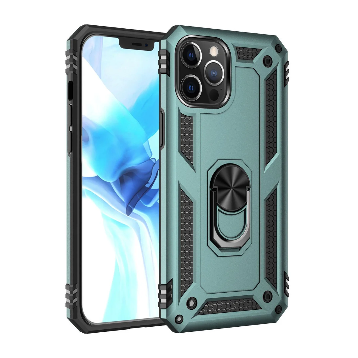 iPhone 12 Pro Max Kılıf Yeşil Silikon - Mükemmel Uyum ve Ultra Koruma