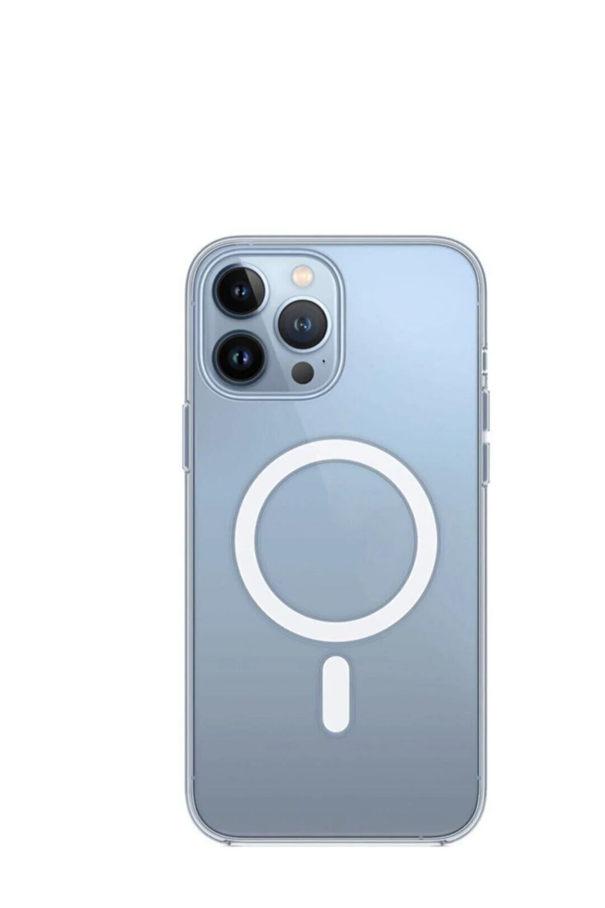 Iphone 12 Pro Max - Şeffaf Magsafe Wireless Kablosuz Şarj Destekli Sert Kılıf Iphone 12 Pro Max - Şeffaf Magsafe Wireless Kablosuz Şarj Destekli Sert Kılıf