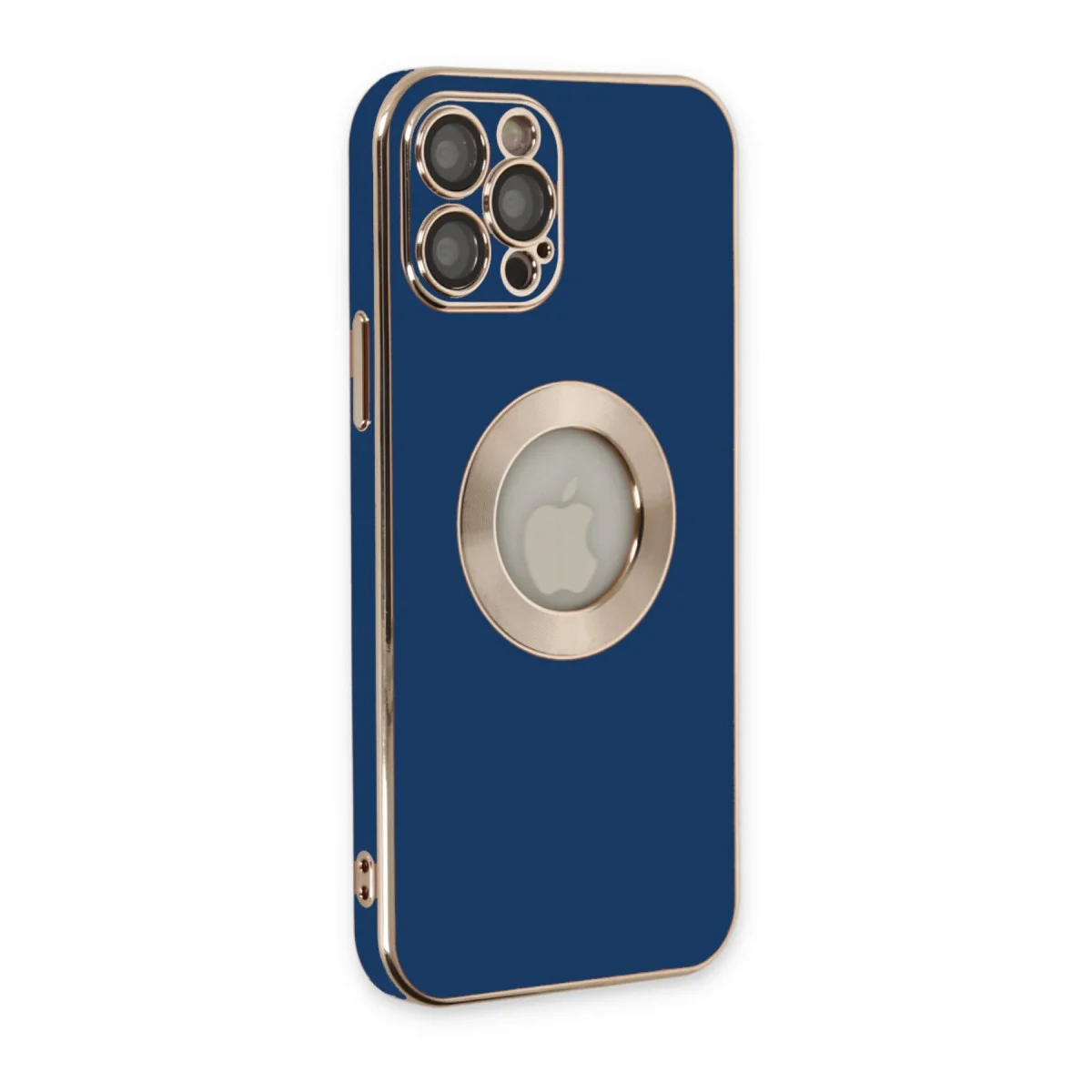 iPhone 12 Pro Max Store Silikon Kılıf - Mavi ve Premium Koruma