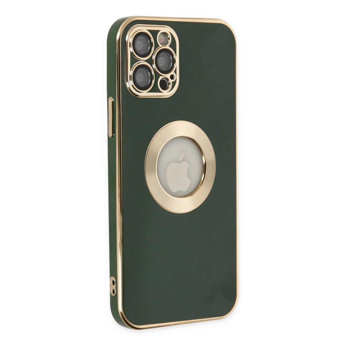 iPhone 12 Pro Max Store Silikon Kılıf - Yeşil, Etkili Koruma ve Şık Tasarım