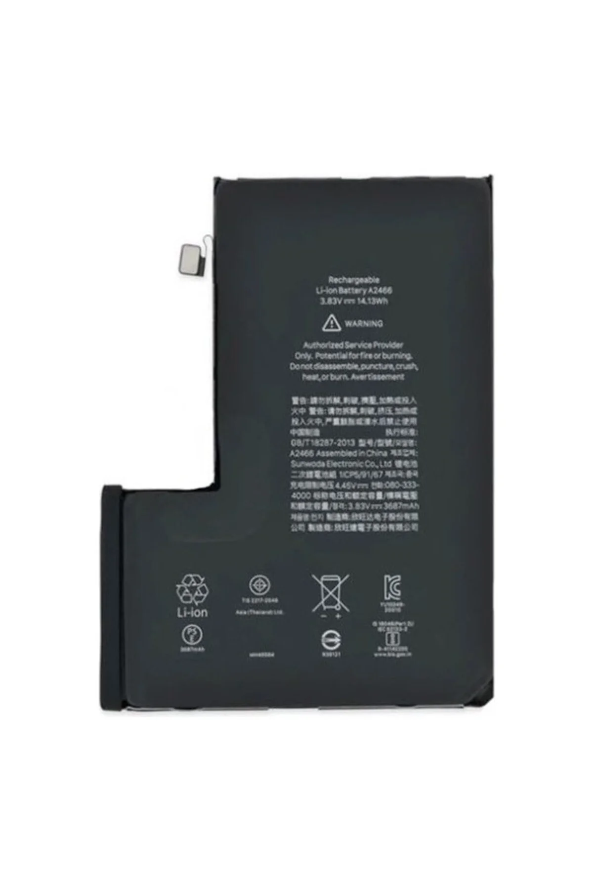iPhone 12 Pro Max Uyumlu Batarya Pil Sıfır