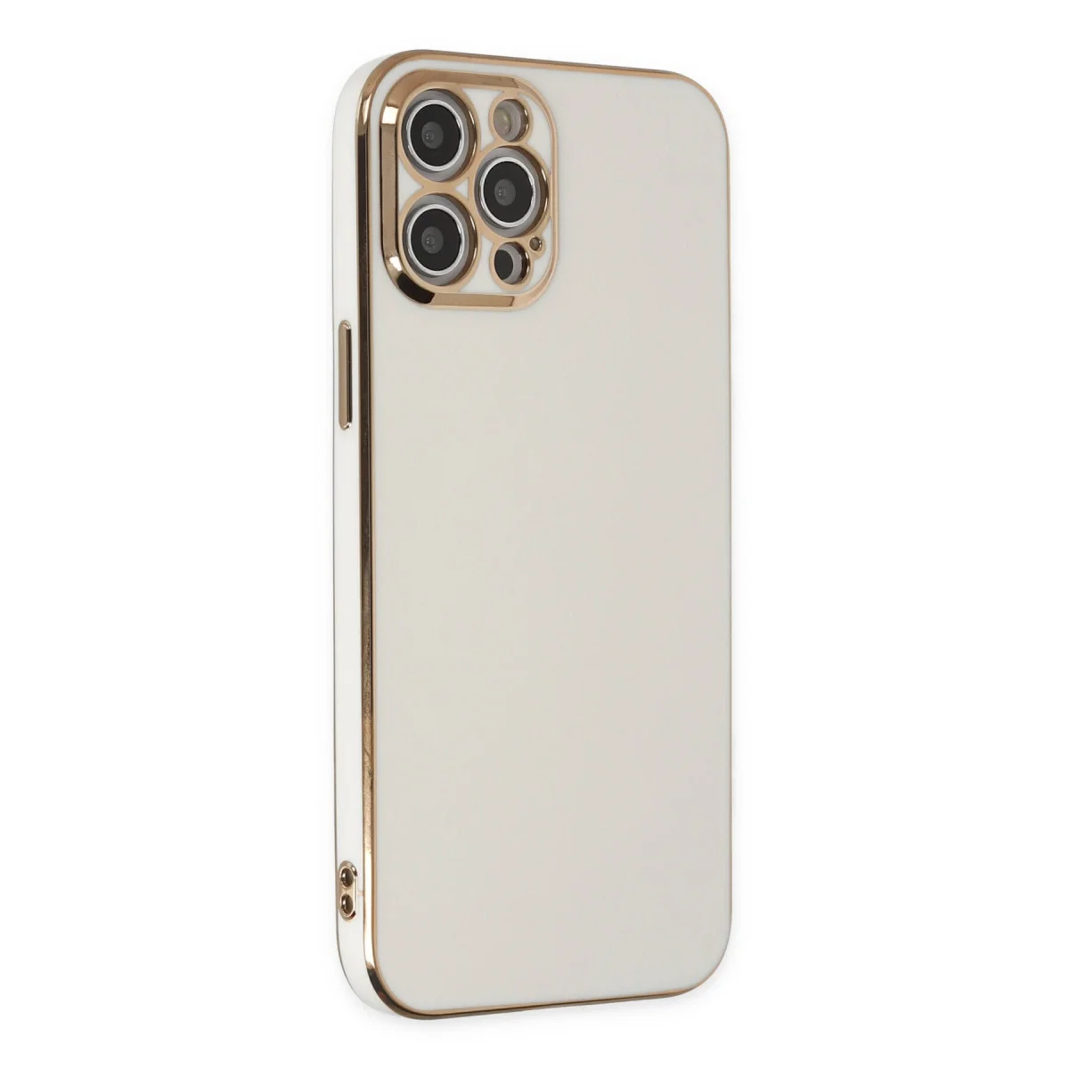 iPhone 12 Pro Max Volet Silikon Kılıf - Beyaz ve 7 Renk Seçenekleri