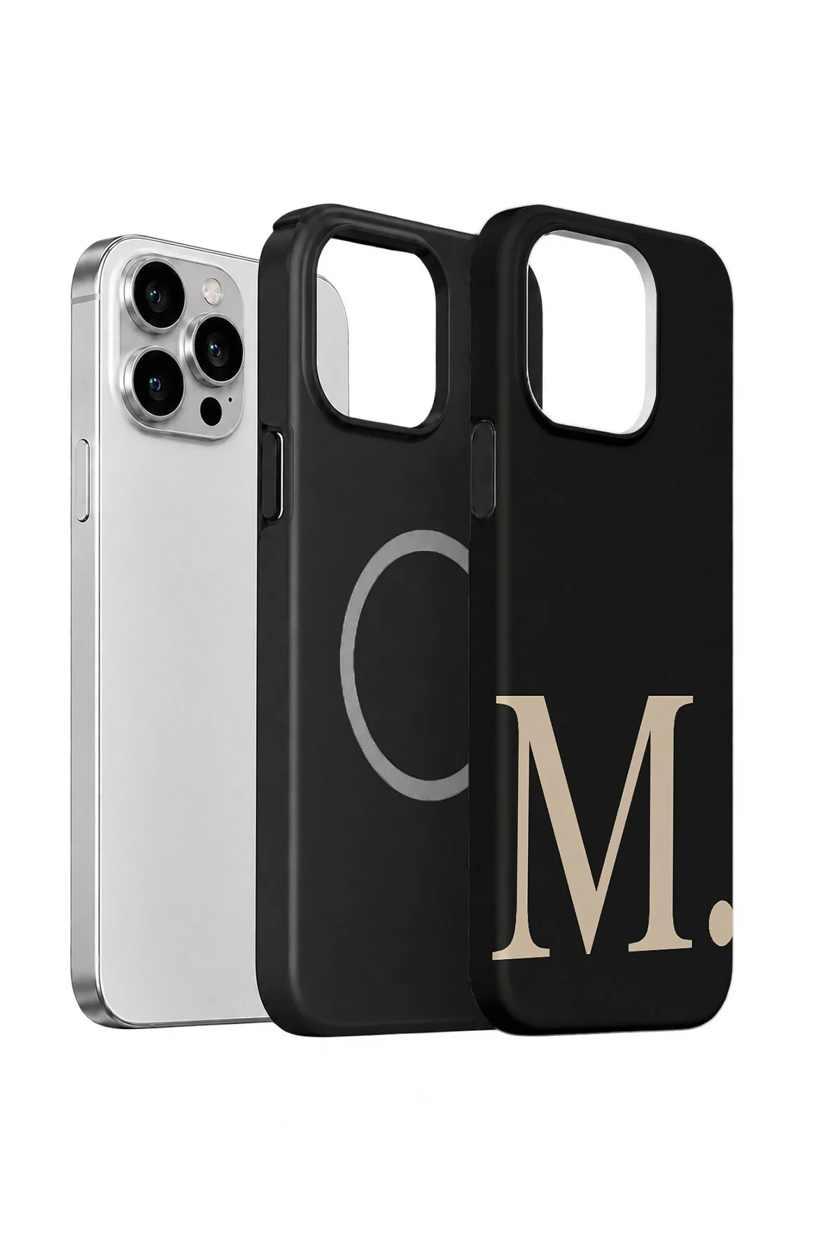 iPhone 12 Pro Max Vorian Magsafe Çift Katmanlı Darbe Korumalı Kılıf Noir Beige M iPhone 12 Pro Max Vorian Magsafe Çift Katmanlı Darbe Korumalı Kılıf Noir Beige M