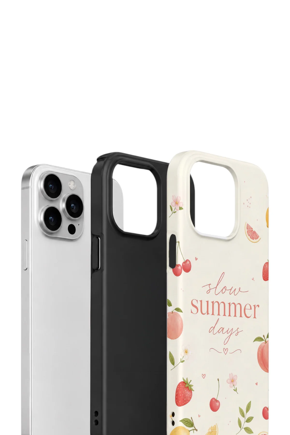 iPhone 12 Pro Max Vorian Çift Katmanlı Kılıf Slow Summer Days