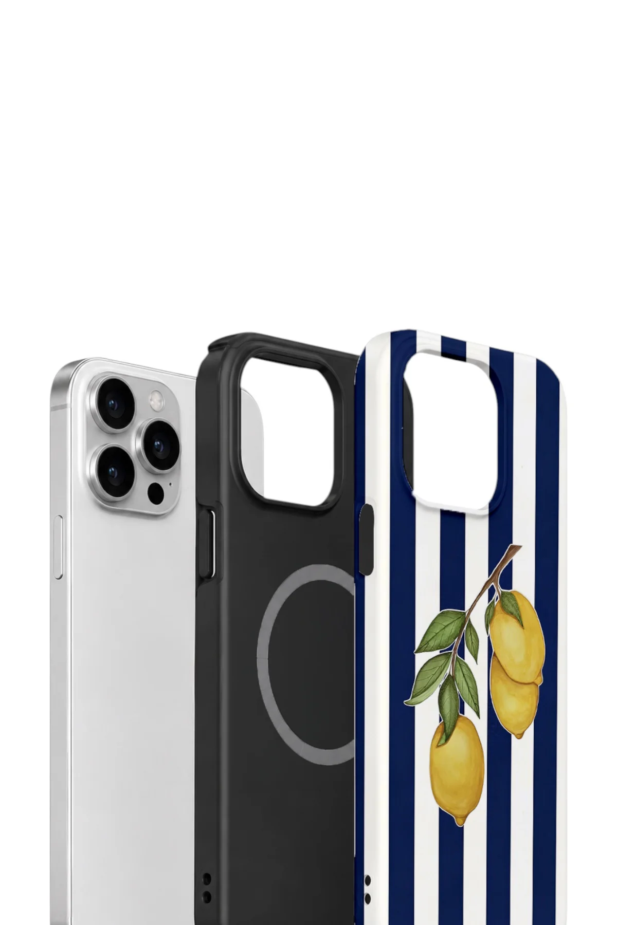 iPhone 12 Pro Max Vorian Çift Katmanlı MagSafe Kılıf Amalfi Lemon Branch