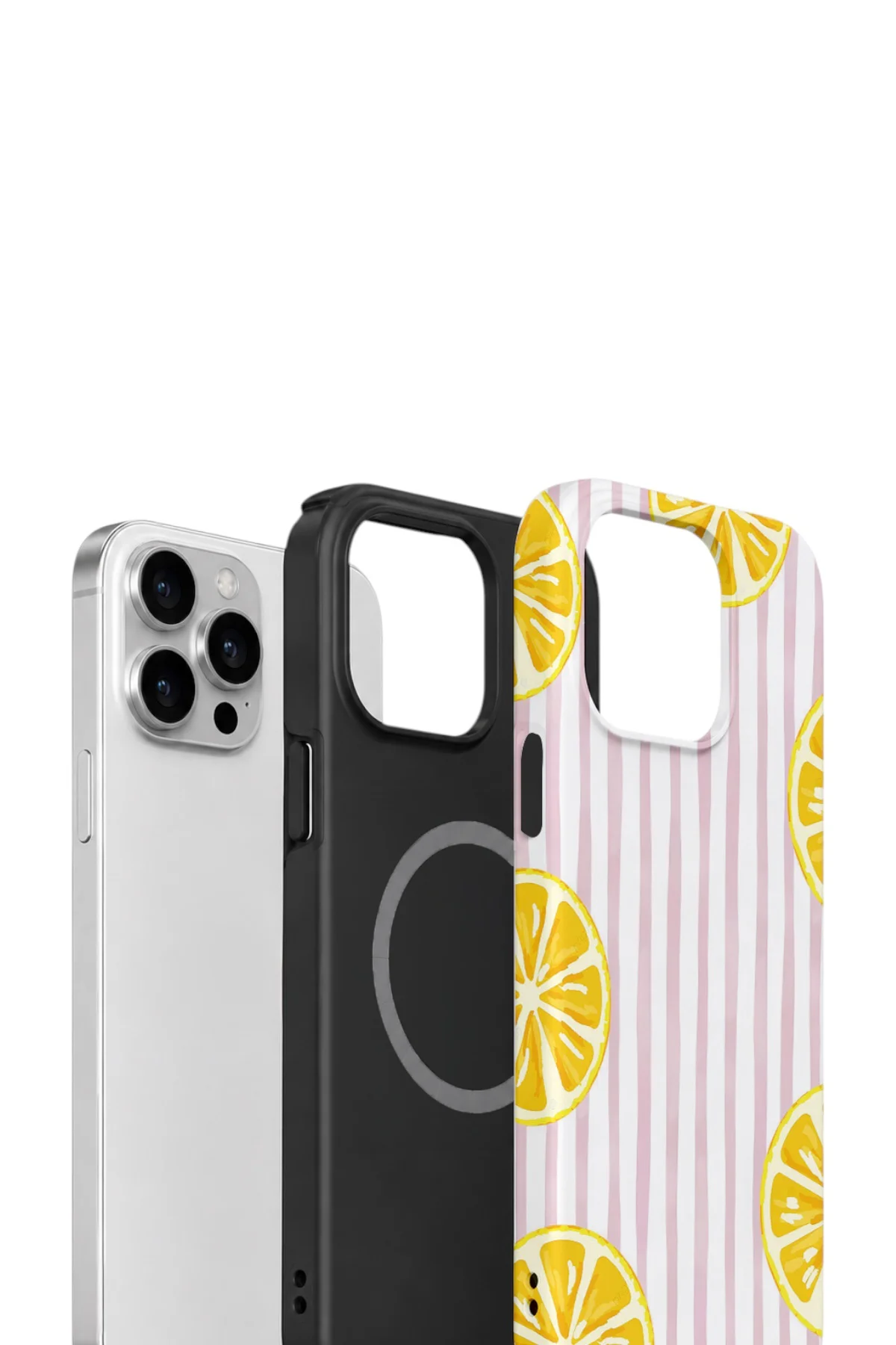 iPhone 12 Pro Max Vorian Yough Magsafe Kılıf Pink Lemon Window