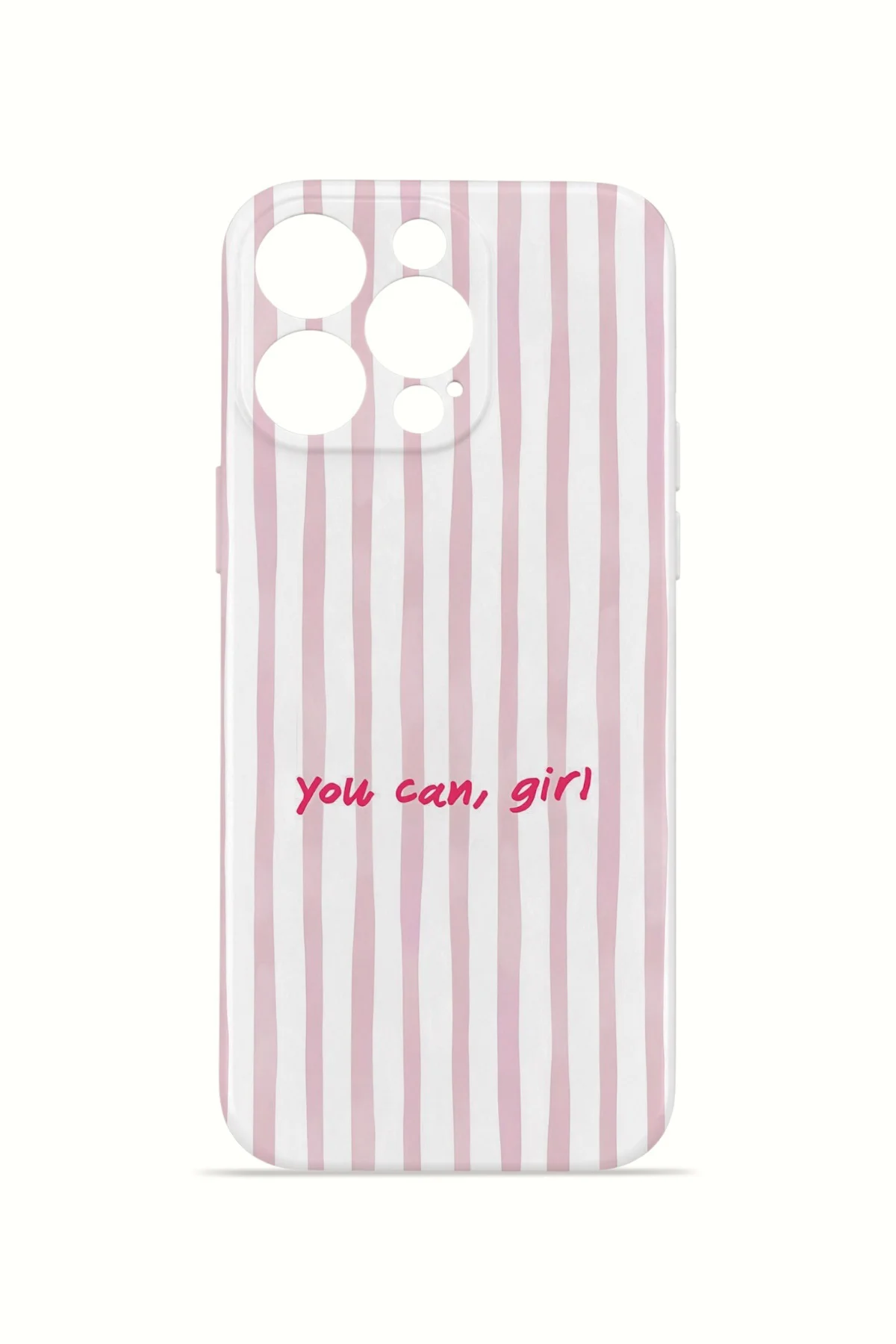 iPhone 12 Pro Max Vorian İnce Kamera Korumalı Mika Kılıf You Can Girl