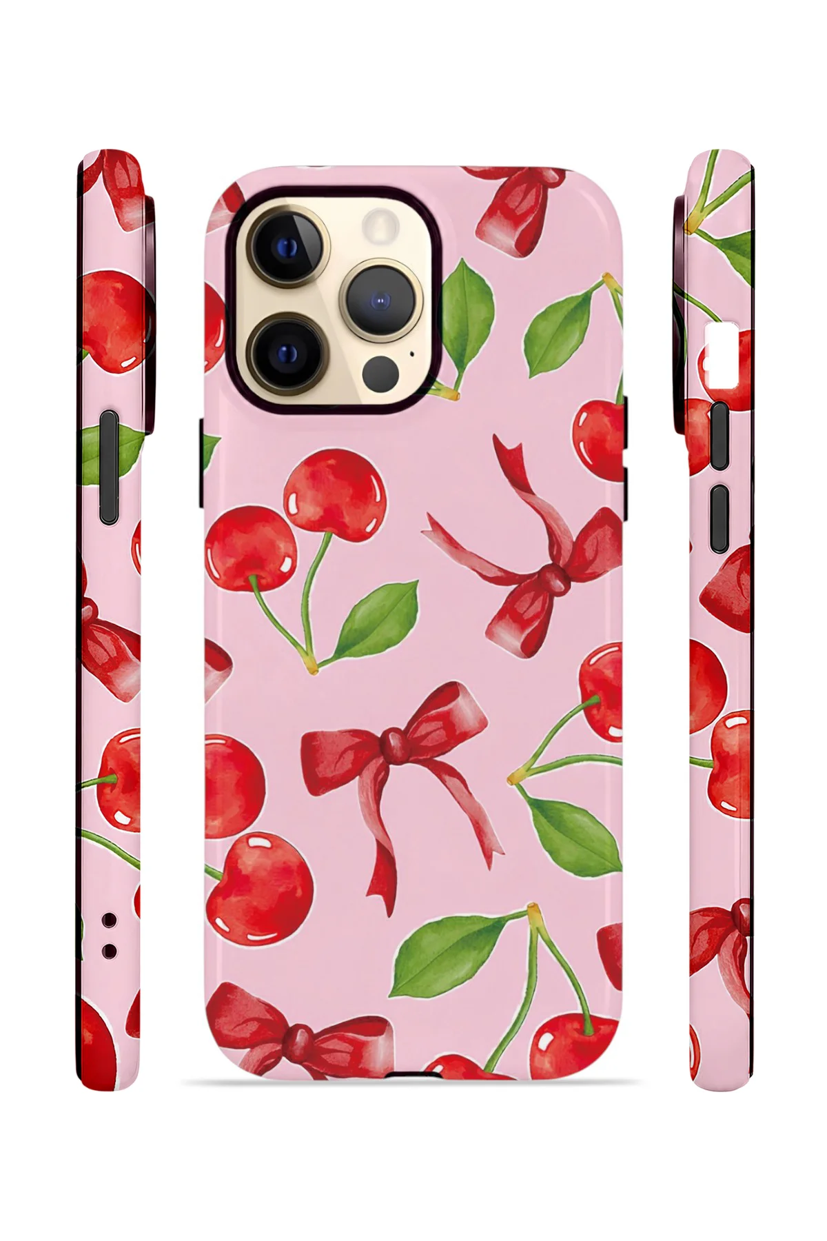 iPhone 12 Pro Max Vorian Yough Magsafe Kılıf Cherry Ribbon Garden