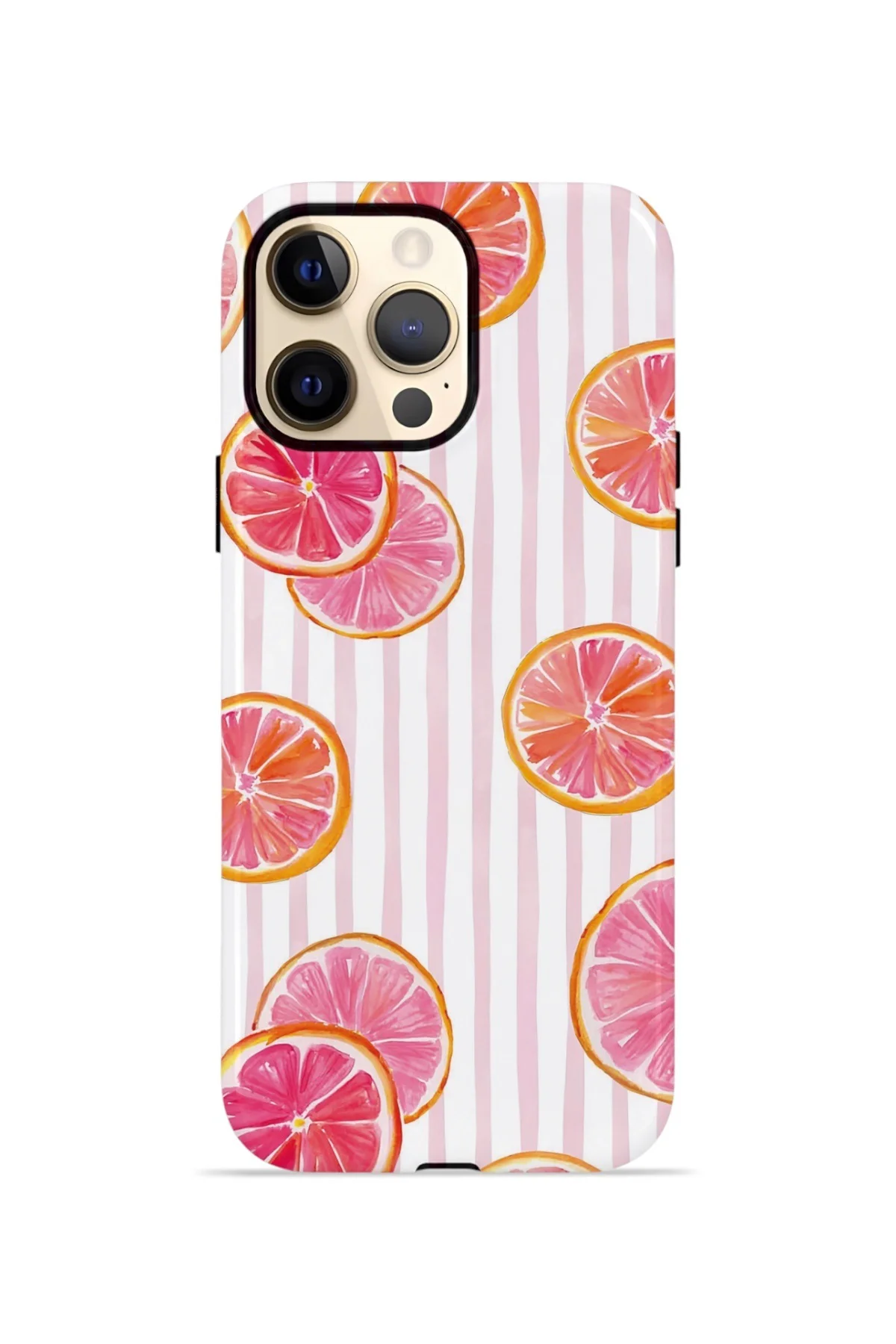 iPhone 12 Pro Max Vorian Yough Magsafe Kılıf Pink Grapefruit Garden